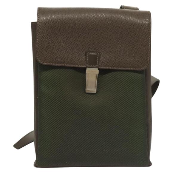 LOUIS VUITTON Taiga Saratov PM Shoulder Bag Grizzly M30898 - Picture 2 of 13